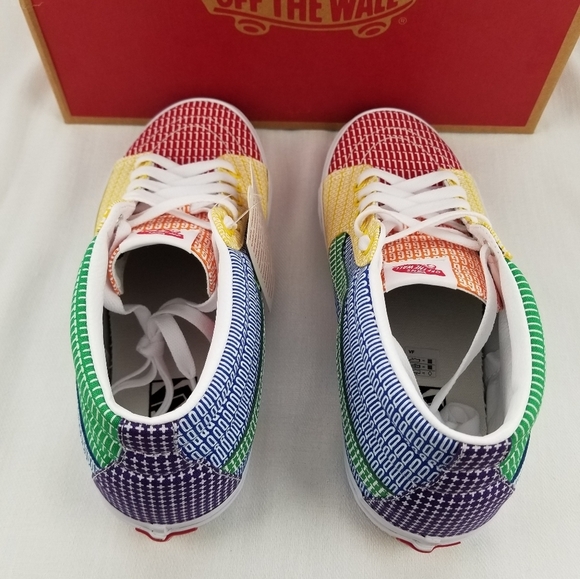 Vans Pride Sk8-Mid Multi-Colored Sneakers - Picture 5 of 9